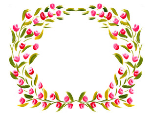 save the date  Floral frame.Invitation. Wedding or birthday card. Acrylic elements with beautiful flowers.