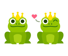 Cute frog prince