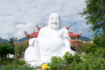 DA NANG SCENERY - Nam Hai Temple maitreya buddha
