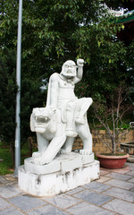 Fototapeta premium DA NANG SCENERY - Linh Ung Temple - The Eighteen Arhats