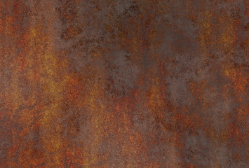 rusty corrosion metal plate