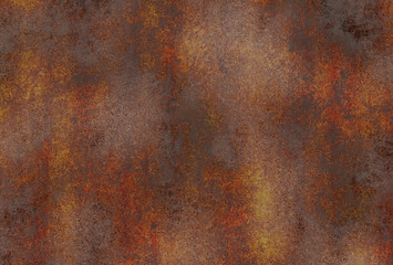 rusty metal plate