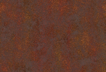 metal rusted plate