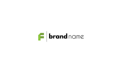 Origami Abstract Green vector logo 3 design image