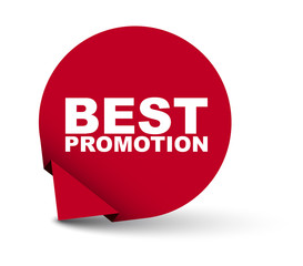 red vector banner best promotion