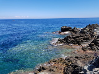 Fototapeta na wymiar cap corse mer