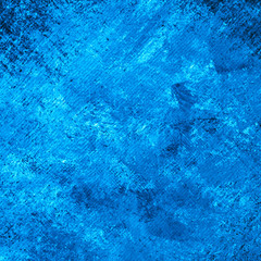Grunge blue wall background or texture