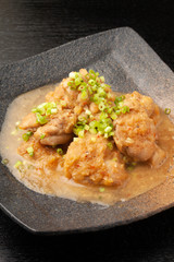 鶏肉のみぞれ煮