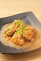 鶏肉のみぞれ煮