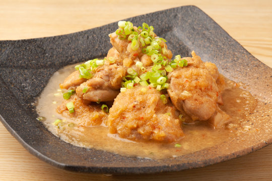 鶏肉のみぞれ煮