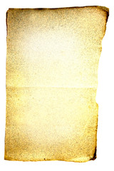 Vintage background. Old fashioned, empty sheet of brown paper.