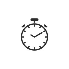 Time icon vector illustration. clock line icons vector. time symbol logo design inspiration