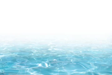Blue Water surface, abstract background with a text field © Sondem