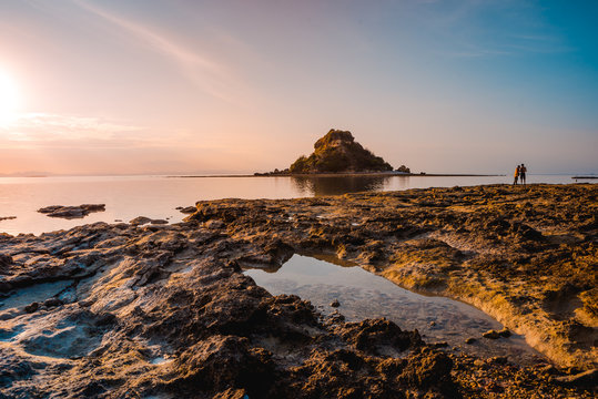 Sombrero Island, San Pascual, Masbate, Philippines. Circa April 2019
