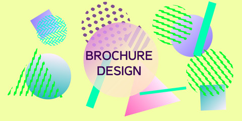 Geometric abstract background.