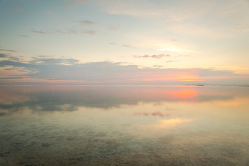 Obraz premium Sombrero Island, San Pascual, Masbate, Philippines. Circa April 2019