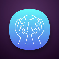 Saved planet app icon