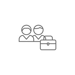 partnership friendship outline icon. Elements of friendship line icon. Signs, symbols and vectors can be used for web, logo, mobile app, UI, UX
