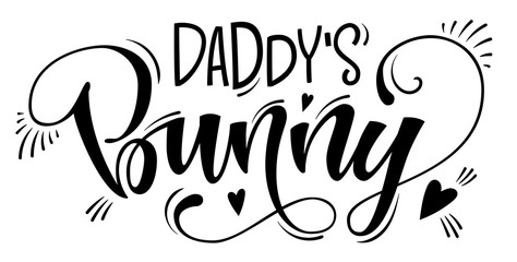 Mommy's Little Lioness quote. Isolated black and white hand draw calligraphy script and grotesque lettering logo phrase.