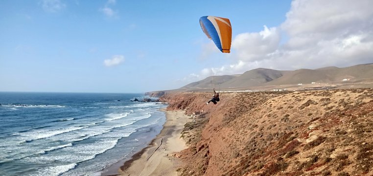 La plage de legzira vu d&ucirc; siel