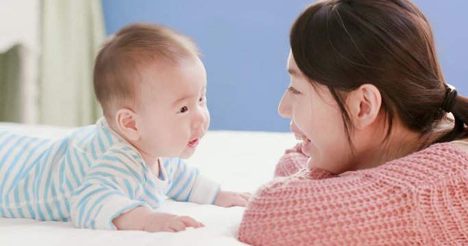 mother with her baby