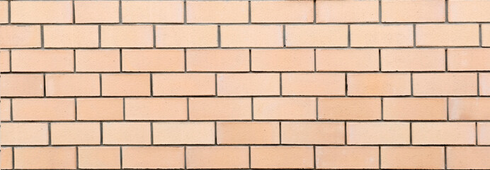 The concept of the yellow brick wall. Copyspace. The idea of construction. Background or texture.