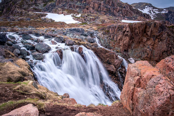 Teriberka, The North of Russia, northern waterfalls