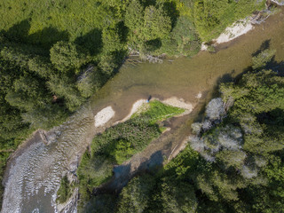 Aerial Landscape View Canada