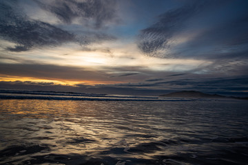 Fototapeta premium Sunset on Beach
