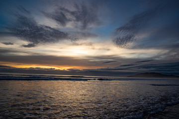 Sunset on Beach