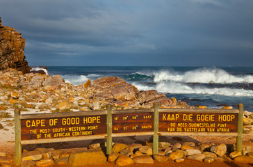 Obraz premium The Cape of Good Hope, Cape Point, Sudáfrica, África