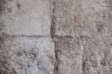 old antique stone wall. wall of large pieces of stone. background - stone wall