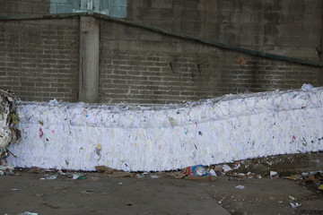 reciclaje de papel blanco 