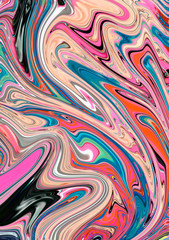 Abstract liquid background
