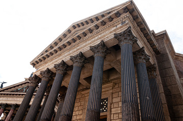 Naklejka premium Cinecitta's rome filming set