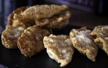 Tuna patty fried