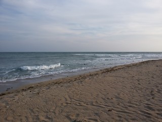 beach and sea