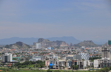 Fototapeta na wymiar Thanh Hoa city in Vietnam