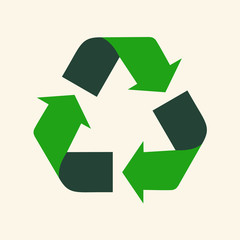 Obraz premium Recycle reuse arrows - ecology icon collection