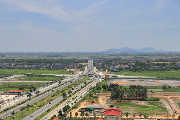Obraz premium Thanh Hoa city in Vietnam
