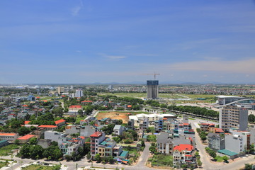 Fototapeta premium Thanh Hoa city in Vietnam