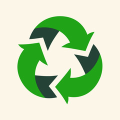 Recycle reuse arrows  - ecology icon collection