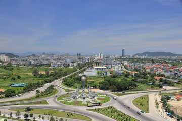 Thanh Hoa city in Vietnam