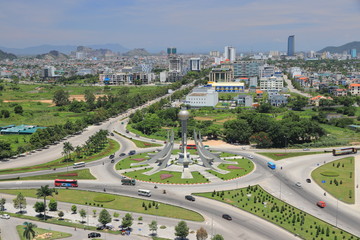 Obraz premium Thanh Hoa city in Vietnam