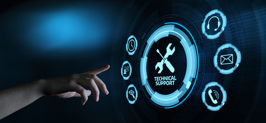 Technical Support Customer Service Business Internet Concept