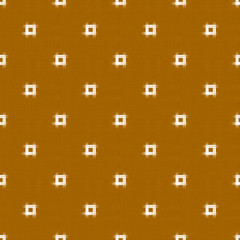 井絣柄のパターン素材-黄土色