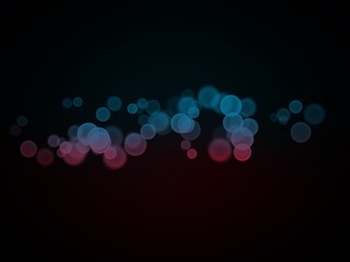 abstract background with bokeh lights