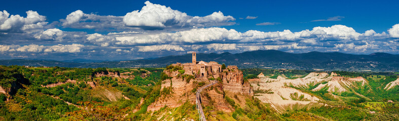 Fototapeta premium Civita di Bagnoregio 
