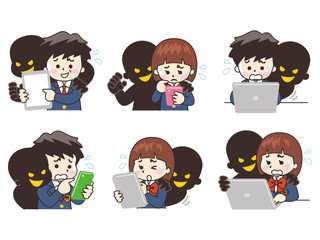 サイバー犯罪にご用心　中高生