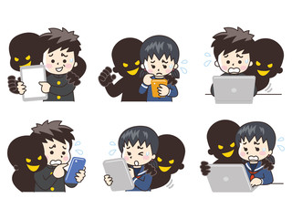 サイバー犯罪にご用心　中高生